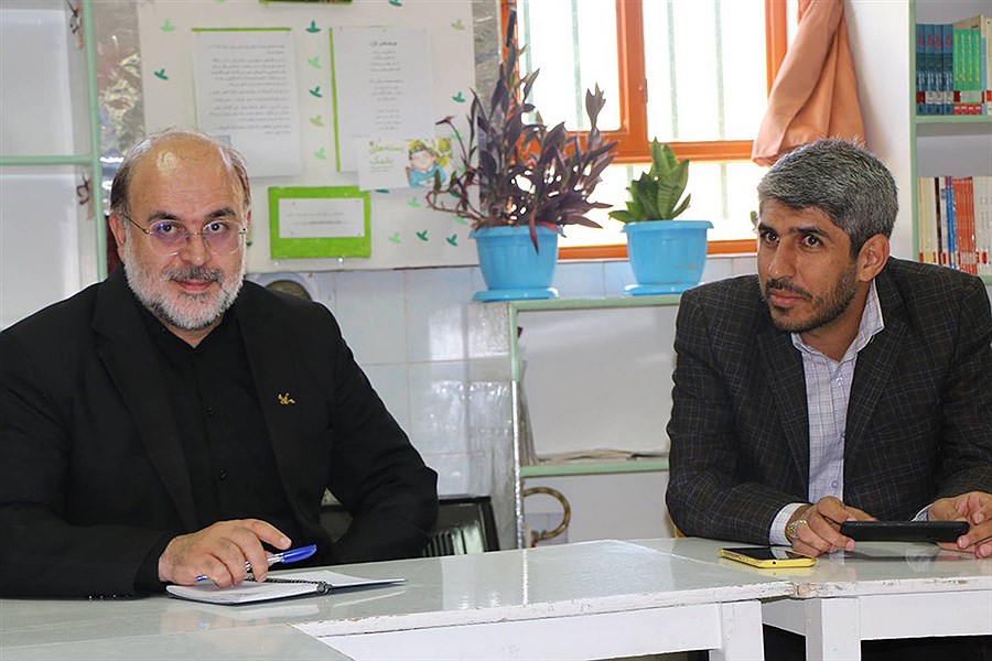 بازدید معاون فرهنگی کانون پرورش فکری کودکان و نوجوانان کشور از مرکز سروستان