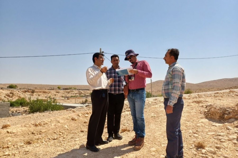 بازدید کارشناس پژوهشکده سوانح طبیعی کشور از روستای رنجکو جهرم