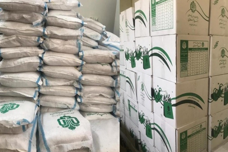 سومین مرحله سبد غذایی بین مادران باردار و شیرده نیازمند در فراشبند توزیع شد