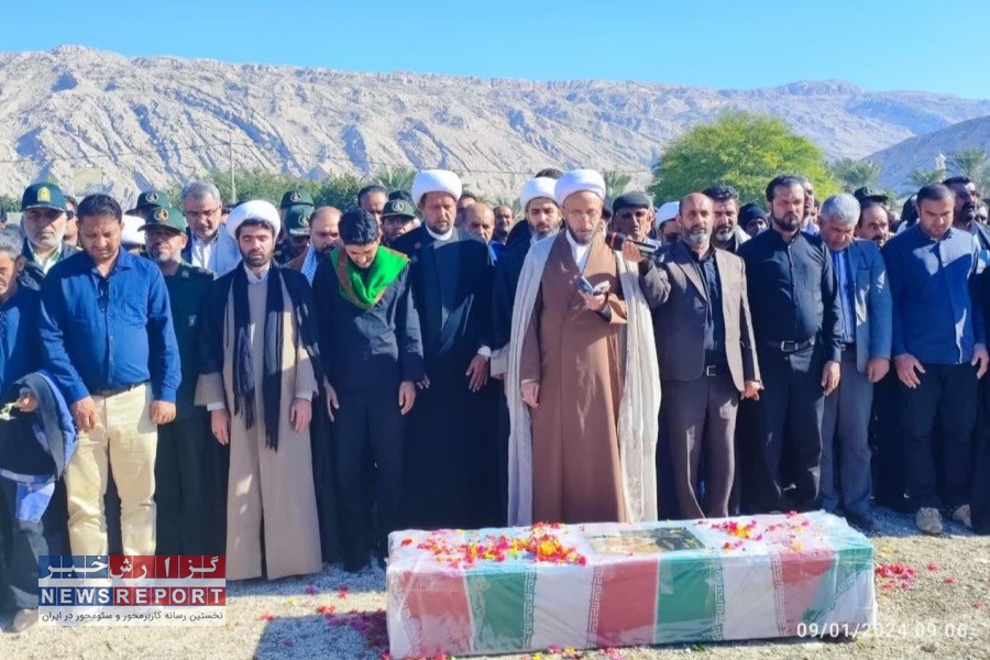 پیکر شهیده « سیده صغری حسینی فرد» در زادگاهش دارالمیزان تشییع و به خاک سپرده شد