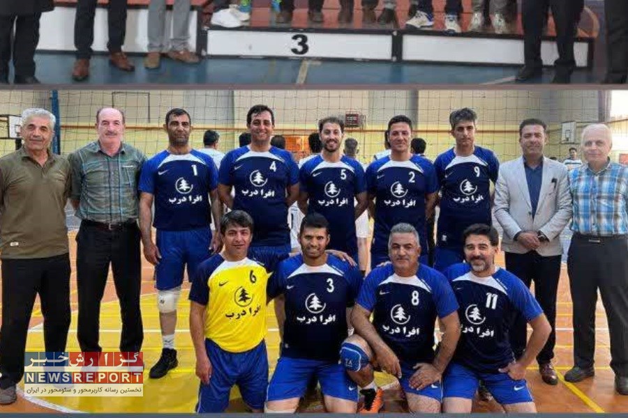 کسب مقام سوم مسابقات والیبال فرهنگیان  ناحیه سه شیراز