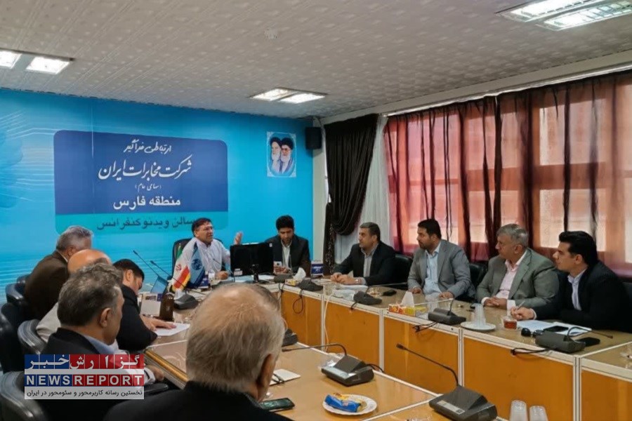 برگزاری نشست کارگروه اقتصاد و زیر بنایی مجمع بسیجیان استان فارس با مدیرعامل مخابرات فارس