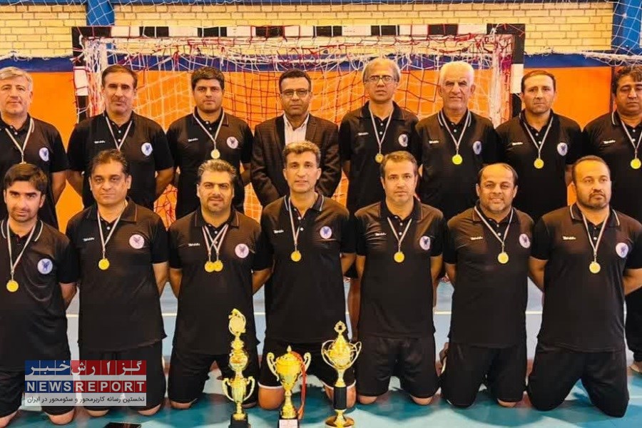 لامرد قهرمان مسابقات فوتسال کارکنان و اعضای هیئت علمی منطقه یک دانشگاه آزاد شد