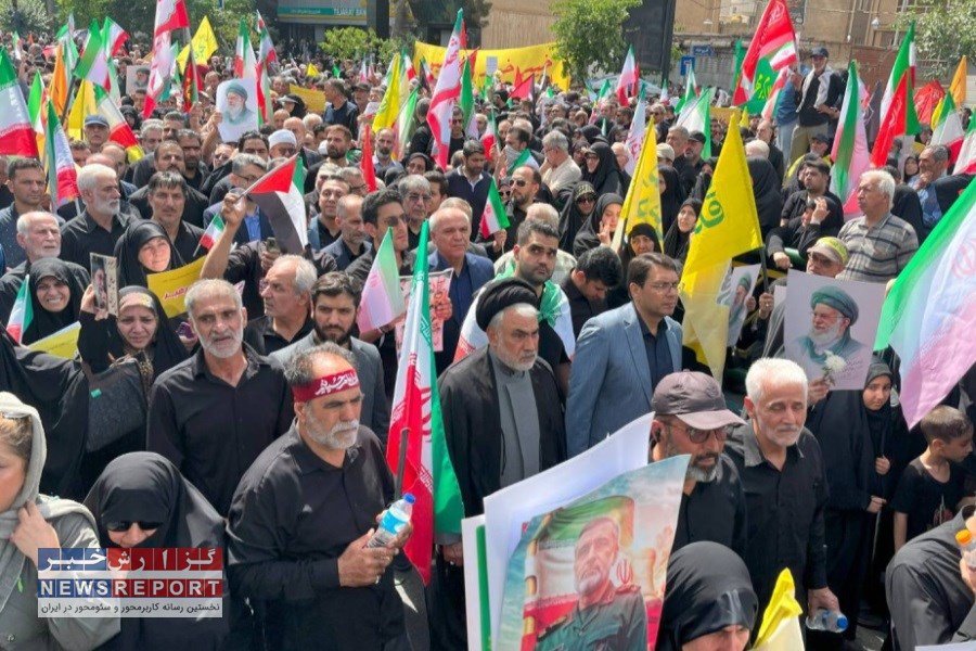 شکوه وداع با شهدای اقتدار؛ مردم و مسئولان در کنار هم در حماسه ملی