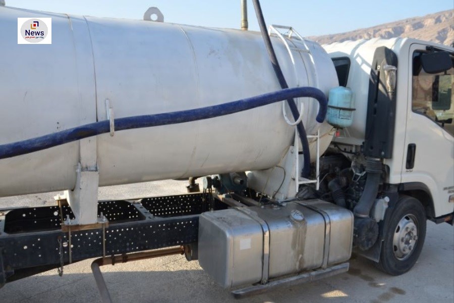 توقیف کامیون حامل سوخت فاقد مجوز در مهر