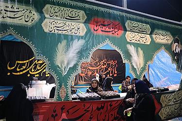 تصویر حضور مردم لامرد در پیاده‌روی جاماندگان اربعین به روایت تصویر