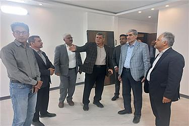 تصویر بازدید دکتر اصغر نوراله زاده رئیس هیات عامل صندوق ملی مسکن از پروژ ه های نهضت ملی مسکن در شهرستان زابل