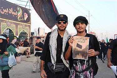 تصویر موکب آبشار عاطفه‌ها در مسیر نجف به کربلا؛ ثبت خاطرات ماندگار اربعین (بخش اول)